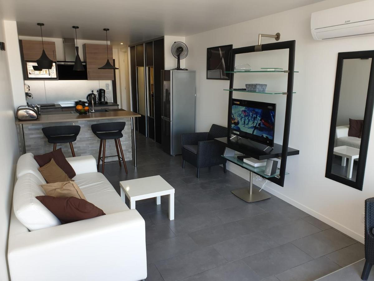 207 Cap D'Agde Naturiste Grand T2 De Standing Avec Garage Dış mekan fotoğraf